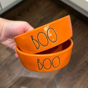 Rae Dunn Halloween pet bowls